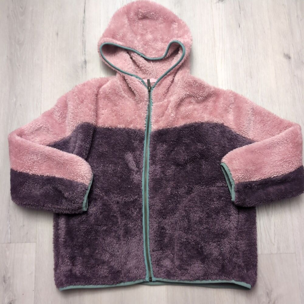 NWT UGG Iggy Sherpa Half Zip Sweater Jacket Women's Small Multi Color